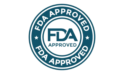 Whispeara Hearing Support - made - in - FDA - facility - logo