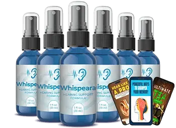 Whispeara Hearing Support - 6 bottles -image